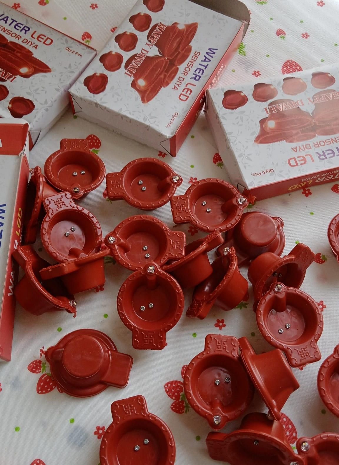 LED Light Water Sensor Diyas Plastic with, Ambient Lights