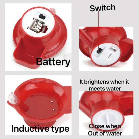 LED Light Water Sensor Diyas Plastic with, Ambient Lights