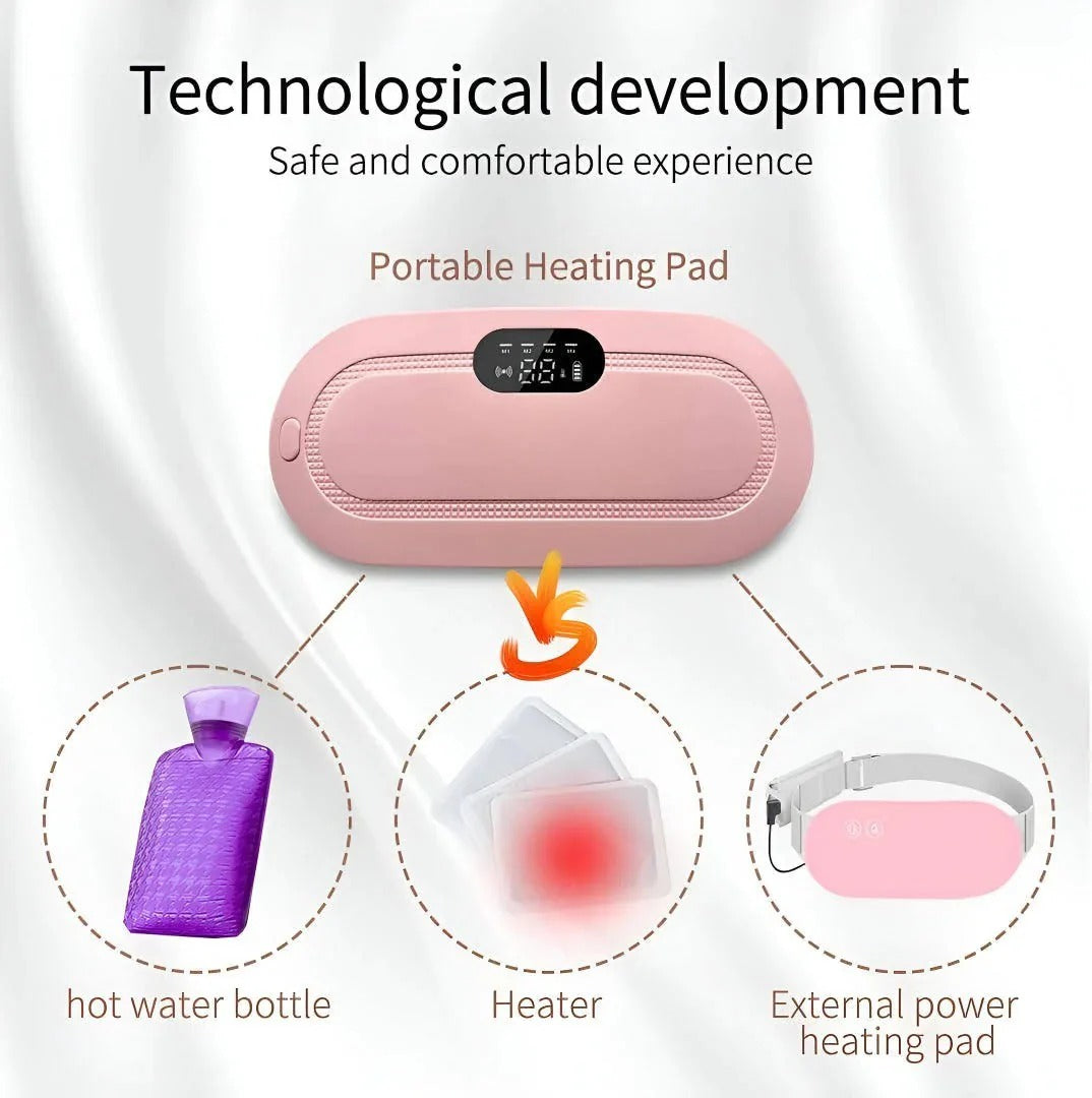 Smart Period Pain Relief Massager & Heating Pad – Comfort You Deserve