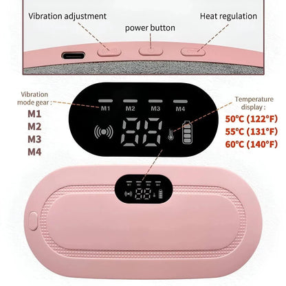 Smart Period Pain Relief Massager & Heating Pad – Comfort You Deserve