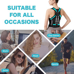 Premium Posture Corrector Belt | Adjustable Back Support for Men & Women | Spine Alignment & Pain Relief Brace