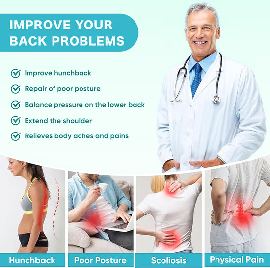 Premium Posture Corrector Belt | Adjustable Back Support for Men & Women | Spine Alignment & Pain Relief Brace